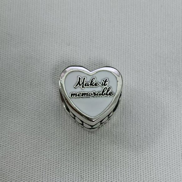 Pandora Las Vegas Make it memorable Exclusive Charm Pendant, S925 Silver Jewelry - Picture 2 of 4